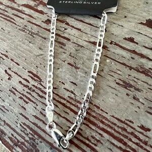 NEW! PRIMROSE Sterling Silver Link Bracelet 8.75”